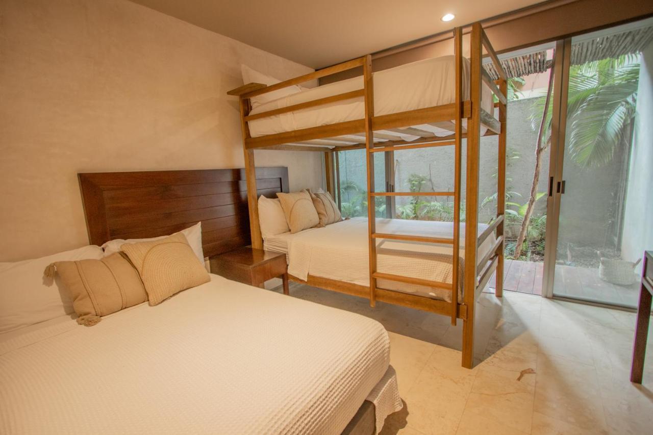 Ideal 4 Groups AldeaZama 2Br 10Pax Apt Papaya Playa Tulum Luaran gambar