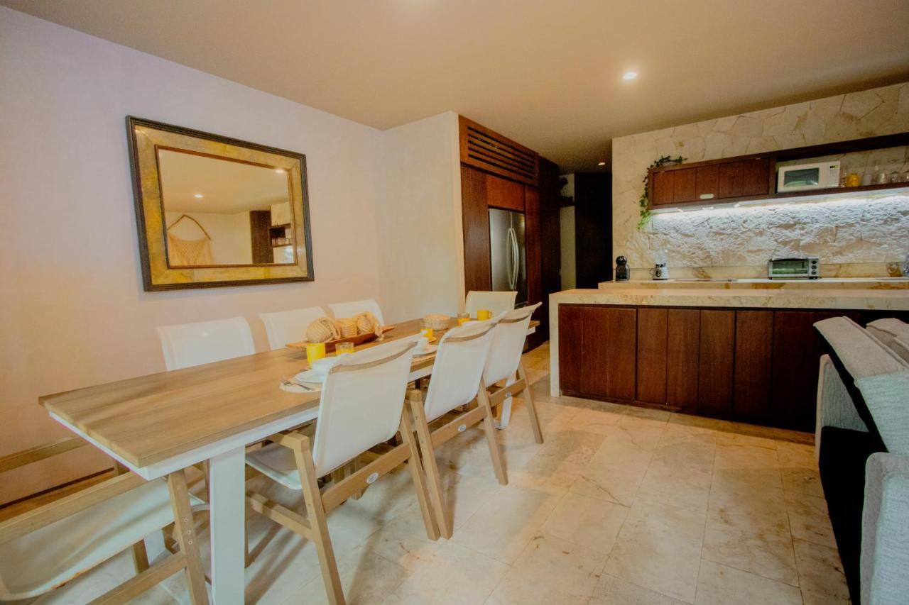 Ideal 4 Groups AldeaZama 2Br 10Pax Apt Papaya Playa Tulum Luaran gambar